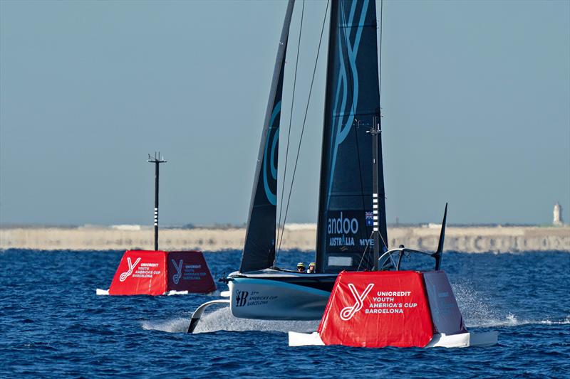 Andoo Team Australia - photo © Ian Roman / America's Cup