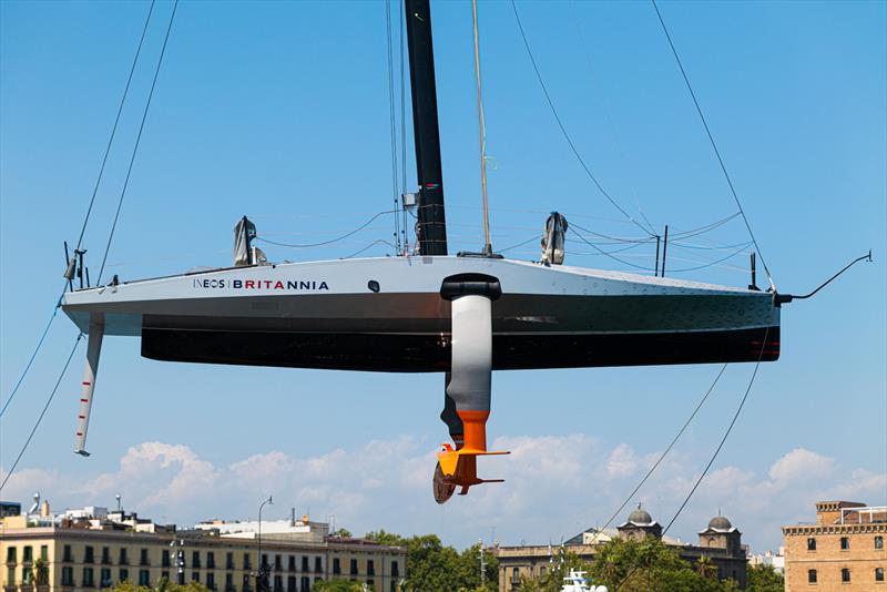 INEOS Britannia T6 (LEQ12) photo copyright Ugo Fonollá / America's Cup  taken at  and featuring the AC40 class