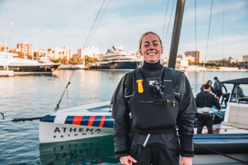 Olympic gold medallist Ellie Aldridge is a full-time member of the APP Women's Team and also a development sailor for the Emirates GBR SailGP Team - photo © Cameron Gregory / Athena Sports Group