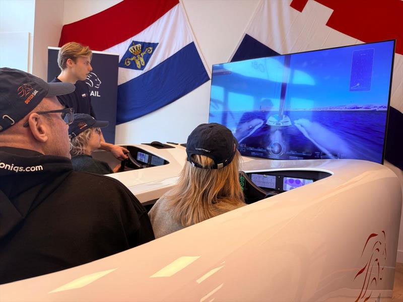 Para Sailors discover AC40 Simulator photo copyright DutchSail taken at  and featuring the AC40 class
