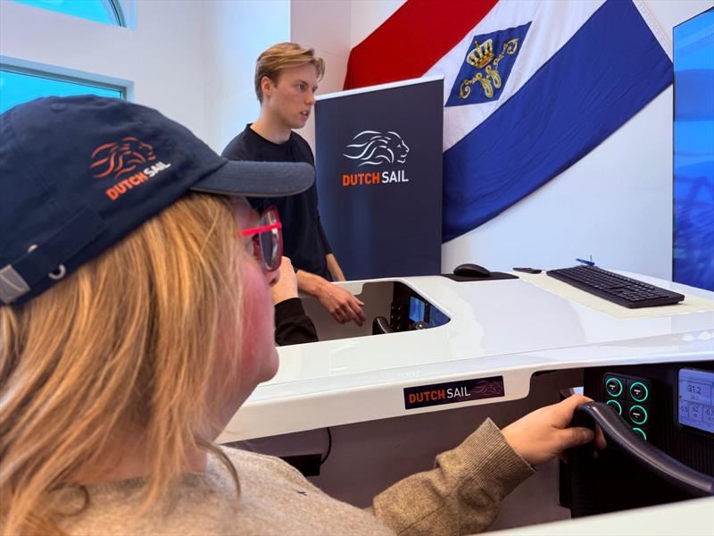 Para Sailors discover AC40 Simulator photo copyright DutchSail taken at  and featuring the AC40 class