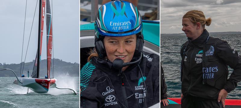 Emirates Team New Zealand sailing squad training in Auckland - photo © James Somerset/ Emirates Team New Zealand