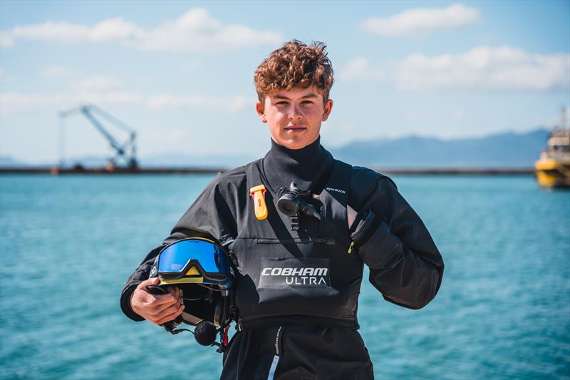Sam Webb, 20, from Lymington, Hampshire, will be racing for Athena Pathway at the Preliminary Regatta Sardinia after applying the team's open call for youth sailors - photo © Cameron Gregory