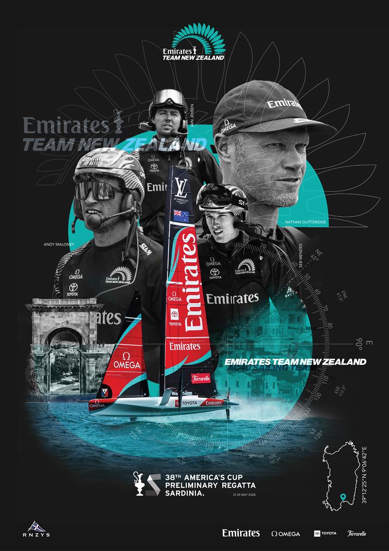 Open Team - Emirates Team NZ - America's Cup Preliminary Regatta - Sardinia -  May 21-24, 2026 - photo © Emirates Team New Zealand