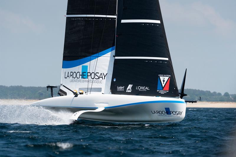 French La Roche-Posay Racing Team ahead of the Louis Vuitton 38th America's Cup Preliminary Regatta Sardinia - photo © Nicolas Touzé / La Roche-Posay Racing Team