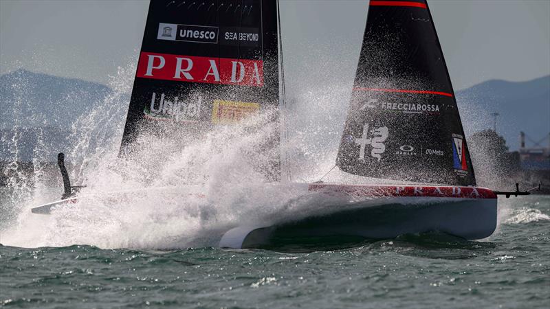 Luna Rossa 2 - Day 1 - Louis Vuitton 38th America's Cup - Preliminary Regatta Sardinia - May 22, 2026 - photo © David Maynard / www.alleycatphotographer.com