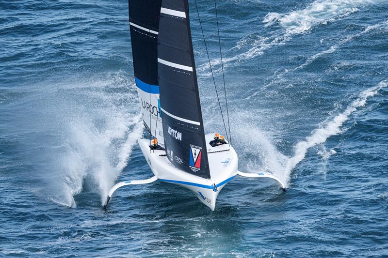 La Roche-Posay on day 1 - Louis Vuitton 38th America's Cup - Preliminary Regatta Sardinia - May 22, 2026 - photo © Ricardo Pinto