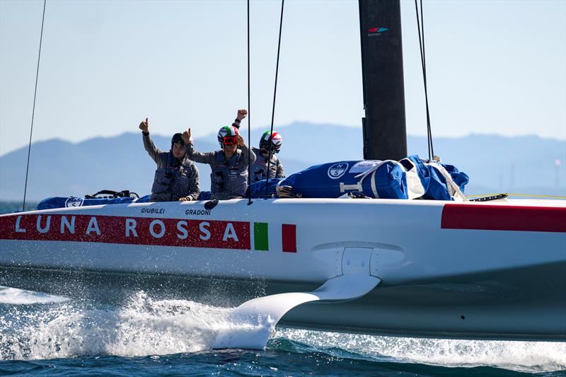 Luna Rossa youth team - Louis Vuitton 38th America's Cup Preliminary Regatta - Day 3 - May 24, 2026 - photo © David Maynard / www.alleycatphotographer.com