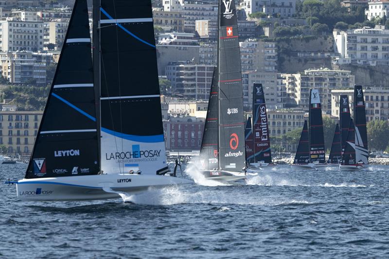 La Roche-Posay Racing Team - Practice Racing - Day 2 - Louis Vuitton America's Cup - Preliminary Regatta Naples - September 24, 2026 - photo © Ricardo Pinto / America's Cup