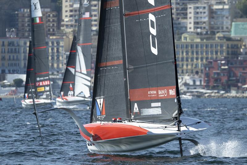 GB2 - Practice Racing - Day 2 - Louis Vuitton America's Cup - Preliminary Regatta Naples - September 24, 2026 - photo © Ricardo Pinto / America's Cup