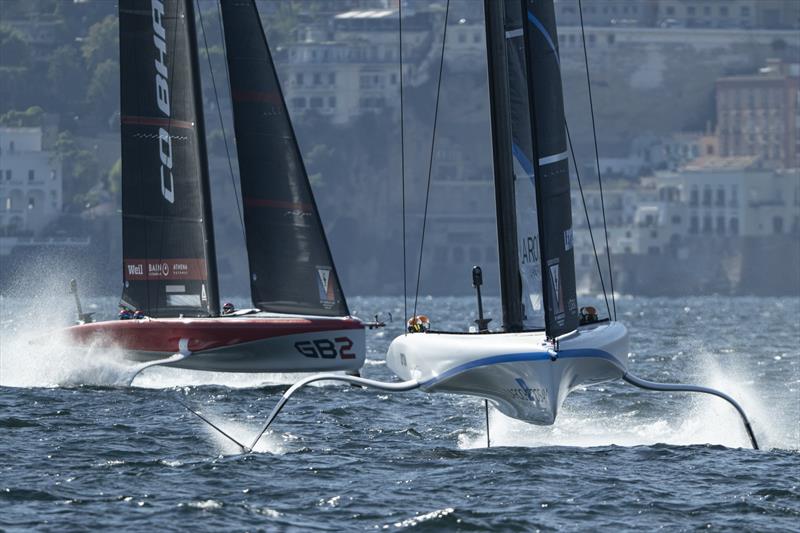 La Roche-Posay Racing Team - Practice Racing - Day 2 - Louis Vuitton America's Cup - Preliminary Regatta Naples - September 24, 2026 - photo © Ricardo Pinto / America's Cup