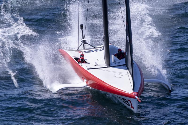 GB1 - Practice Racing - Day 2 - Louis Vuitton America's Cup - Preliminary Regatta Naples - September 24, 2026 - photo © Ian Roman / America's Cup
