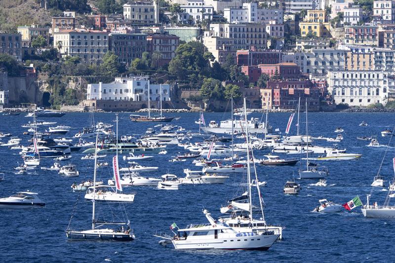Spectator fleet - Day 2 - Louis Vuitton America's Cup - Preliminary Regatta Naples - September 26, 2026 - photo © Ian Roman/ America's Cup
