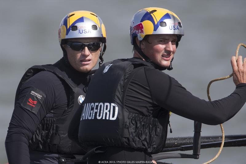 ORACLE TEAM USA on day 1 at Louis Vuitton America's Cup World Series Gothenburg - photo © ACEA 2015 / Gilles Martin-Raget