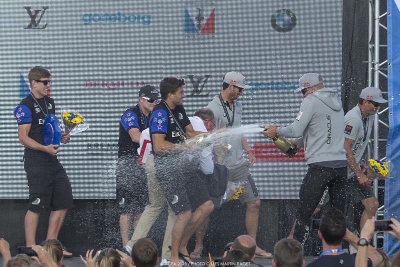 Emirates Team New Zealand win Louis Vuitton America's Cup World Series Gothenburg - photo © ACEA 2015 / Gilles Martin-Raget