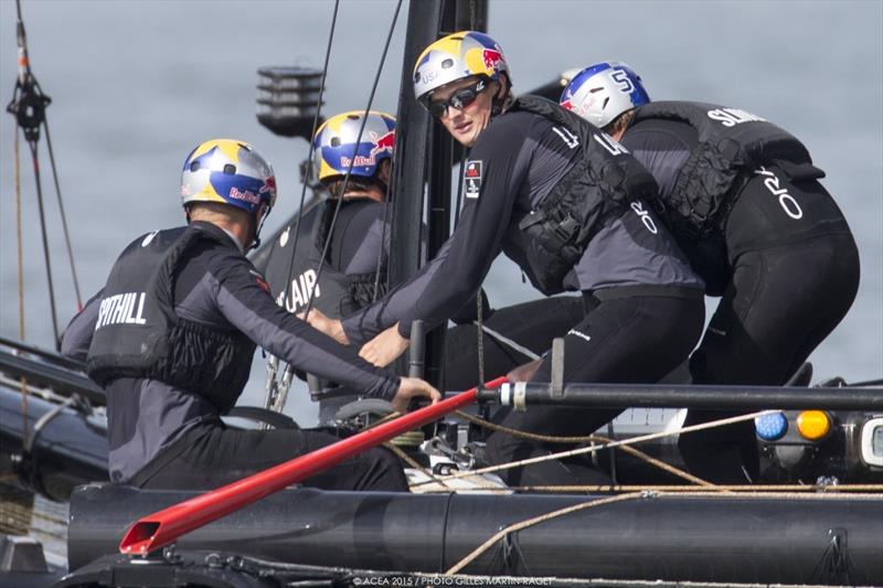 ORACLE TEAM USA at Louis Vuitton America's Cup World Series Gothenburg - photo © ACEA 2015 / Gilles Martin-Raget