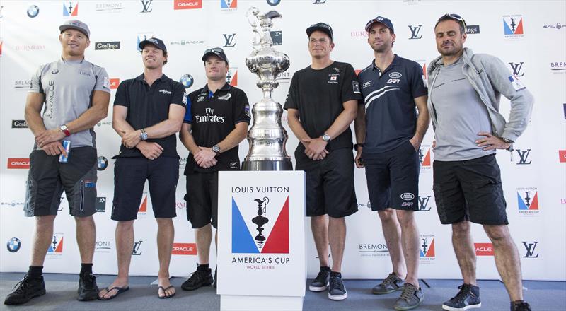 Louis Vuitton America's Cup World Series Bermuda press conference - photo © Mark Lloyd / www.lloydimages.com