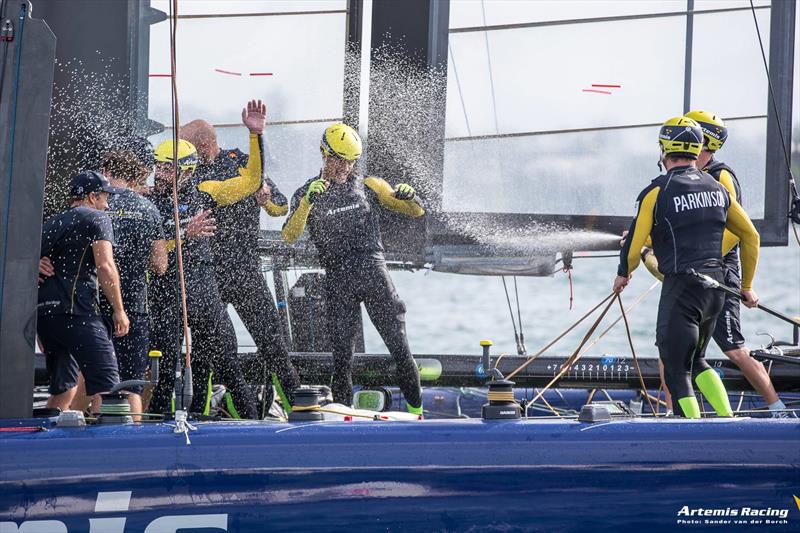 Artemis Racing win Louis Vuitton America's Cup World Series Bermuda photo copyright Sander van der Borch / Artemis Racing taken at  and featuring the AC45 class