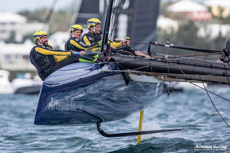 Artemis Racing win Louis Vuitton America's Cup World Series Bermuda photo copyright Sander van der Borch / Artemis Racing taken at  and featuring the AC45 class