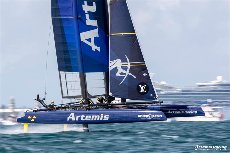 Artemis Racing win Louis Vuitton America's Cup World Series Bermuda photo copyright Sander van der Borch / Artemis Racing taken at  and featuring the AC45 class