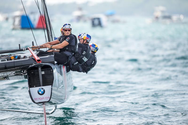 ORACLE TEAM USA on Super Sunday at Louis Vuitton America's Cup World Series Bermuda - photo © ACEA 2015 / Ricardo Pinto