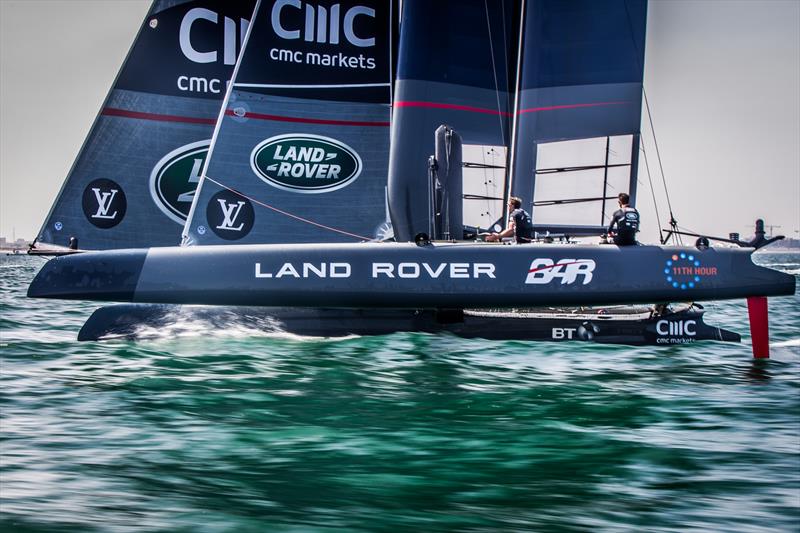 Land Rover BAR win Louis Vuitton Americas Cup World Series Oman - photo © Jesus Renedo / Lloyd Images / Oman Sail