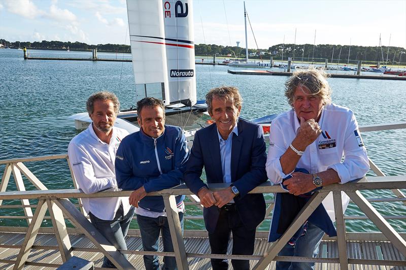 Groupama Team France lifts the veil on its Test AC Class yacht - photo © Eloi Stichelbaut