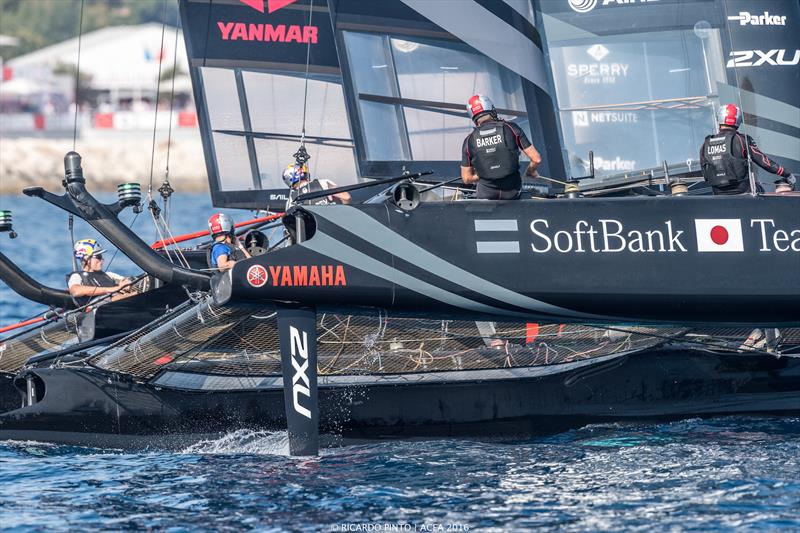 Louis Vuitton America's Cup World Series Toulon Racing Day 1 - photo © Ricardo Pinto / ACEA 2016