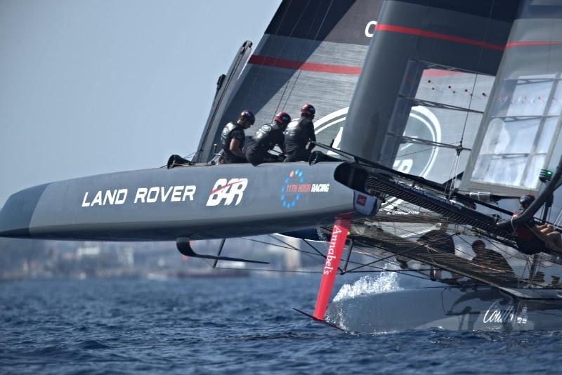 Land Rover BAR competing in the Louis Vuitton America's Cup World Series Toulon 2016 - photo © Lloyd Images