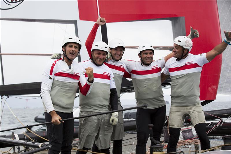 Luna Rossa Swordfish wins America's Cup World Series Naples - photo © Mark Lloyd / www.lloydimages.com