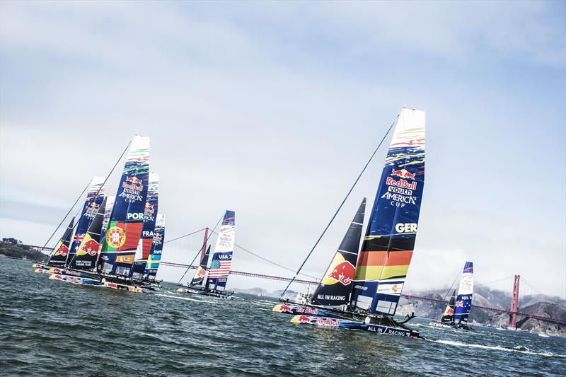 Red Bull Youth America's Cup day 2 - photo © Balazs Gardi / Red Bull Sailing Newsroom