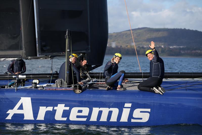 Artemis Technologies unveil new sailing simulator - November 2018 photo copyright Artemis Technologies taken at  and featuring the AC45 class