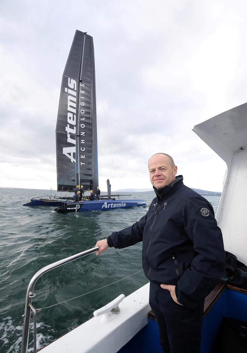 Mark Gillan photo copyright Kelvin Boyes / Press Eye taken at  and featuring the AC45 class