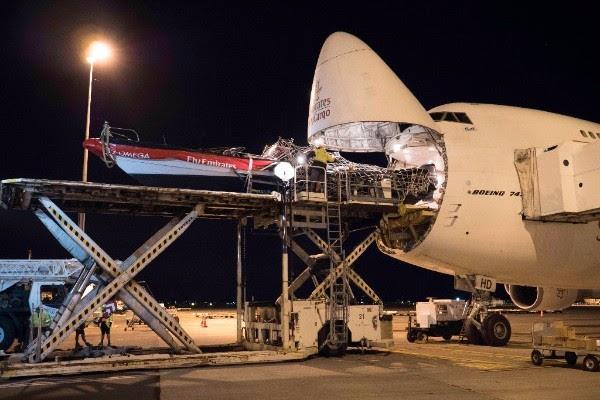 Emirates Team New Zealand flies out  for Bermuda - photo © Hamish Hooper / Emirates Team New Zealand