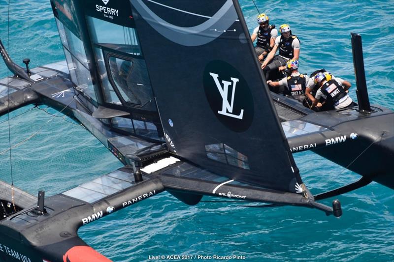 ORACLE TEAM USA on day 1 of the 35th America's Cup Match - photo © ACEA 2017 / Ricardo Pinto