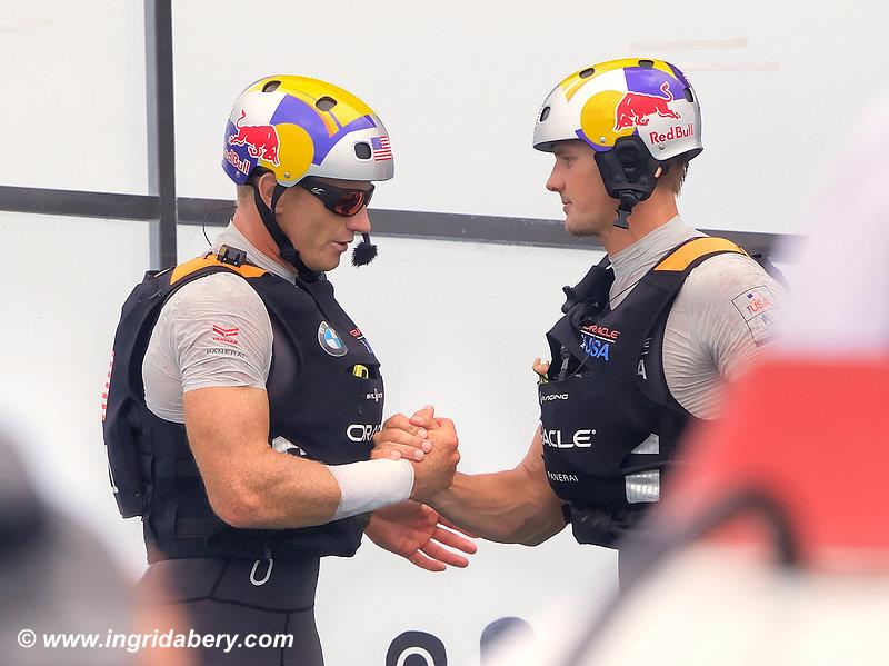 An upbeat Jimmy Spithill after day 3 of the 35th America's Cup Match - photo © Ingrid Abery / www.ingridabery.com