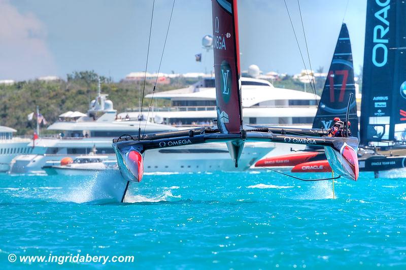 Emirates Team New Zealand on match point after day 4 of the 35th America's Cup Match - photo © Ingrid Abery / www.ingridabery.com