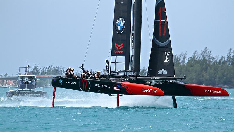 Oracle Team USA - Race 9 - Round Robin2, America's Cup Qualifier - Day 7, June 2, 2017 (ADT) - photo © Richard Gladwell
