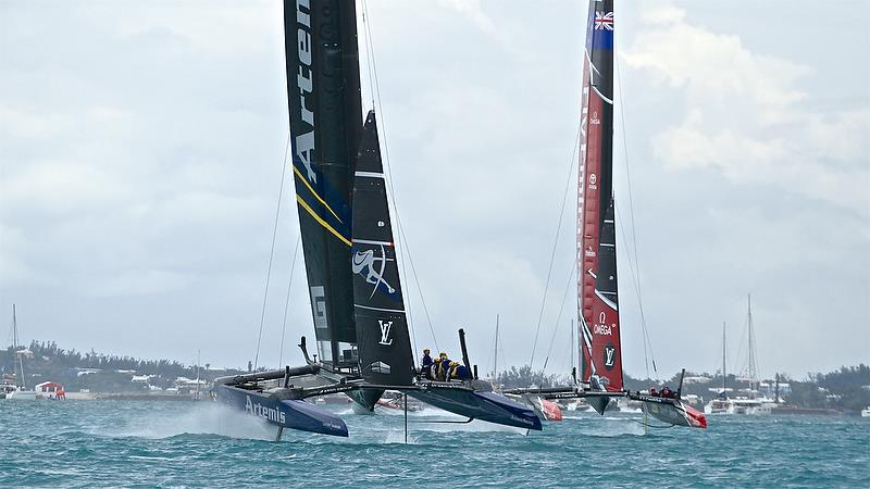 Emirates Team New Zealand - Challenger Final, Day 1 - Race 2 - 35th America's Cup - Day 14 - Bermuda June 10, 2017 - photo © Richard Gladwell