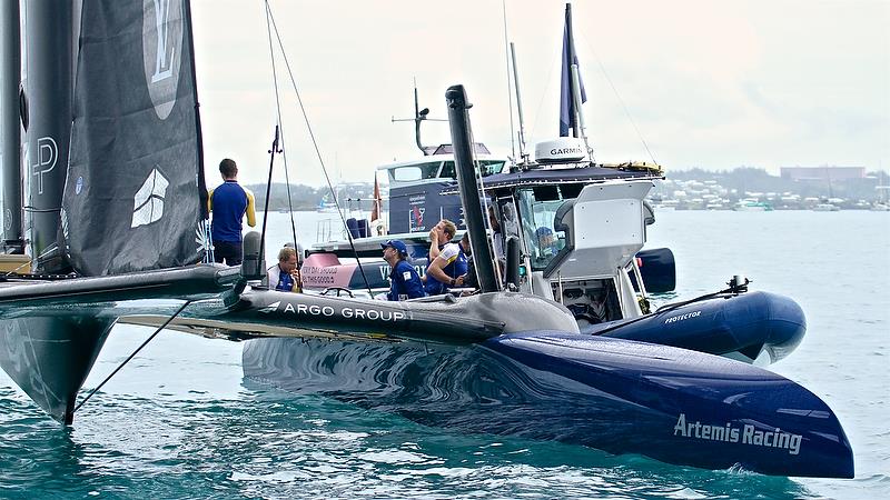 Artemis - Race 7 - Finals, America's Cup Playoffs- Day 15, June 12, 2017 (ADT) photo copyright Richard Gladwell taken at  and featuring the AC50 class