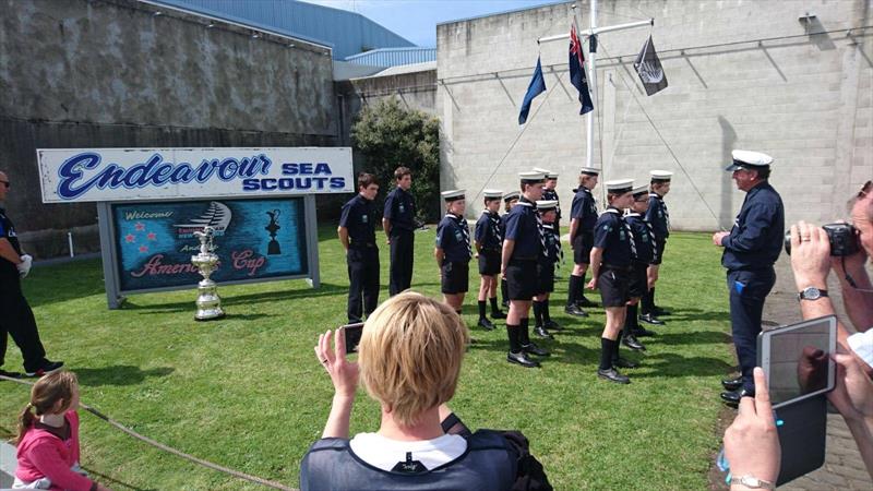 The America's Cup on tour through the provinces of New Zealand photo copyright Emirates Team New Zealand taken at Royal New Zealand Yacht Squadron and featuring the AC50 class