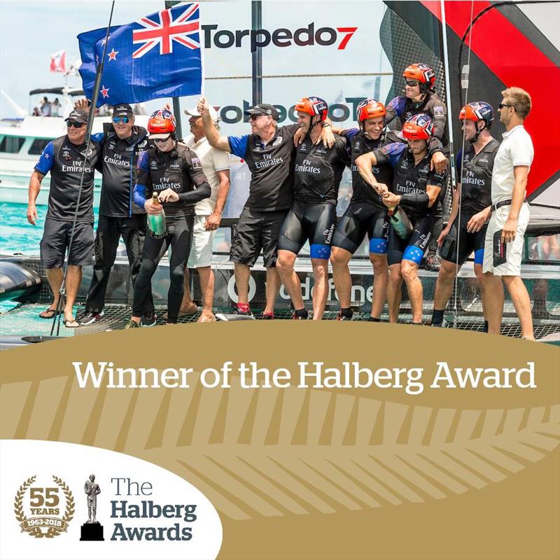 Emirates Team NZ won two prestigious New Zealand sports awards - photo © Emirates Team New Zealand