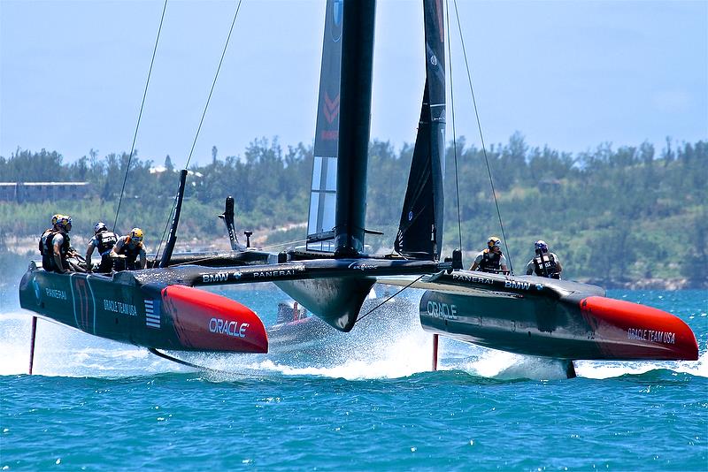 Oracle Team USA now become United States SailGP Team on the Sail GP circuit photo copyright Richard Gladwell taken at  and featuring the AC50 class