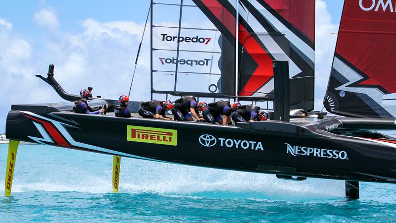 Emirates Team NZ - Final race - 2017 America's Cup photo copyright Richard Gladwell / Sail-World.com taken at Royal New Zealand Yacht Squadron and featuring the AC50 class