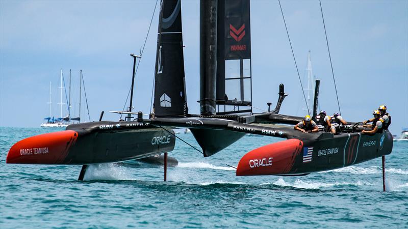 Oracle Team USA - Final race - 2017 America's Cup photo copyright Richard Gladwell / Sail-World.com taken at Golden Gate Yacht Club and featuring the AC50 class