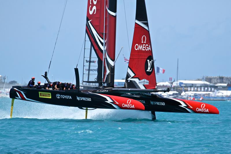 Emirates Team New Zealand, America's Cup 2017, May 29, 2017 Great Sound Bermuda photo copyright Richard Gladwell / Sail-World.com/nz taken at Royal New Zealand Yacht Squadron and featuring the AC50 class