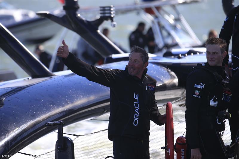 ORACLE TEAM USA win the 34th America's Cup photo copyright Gilles Martin-Raget / ACEA taken at  and featuring the AC72 class