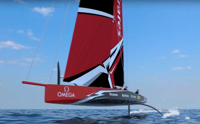The America S Cup Ac75 Boat Concept Revealed