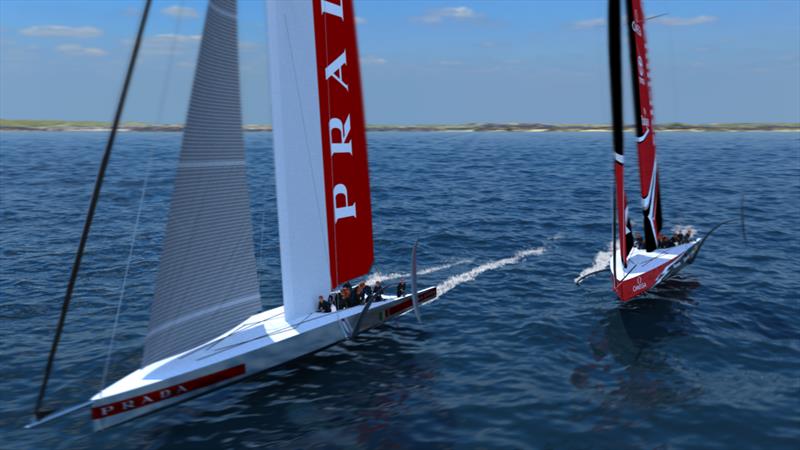 The America's Cup AC75 boat concept revealed - photo © Emirates Team New Zealand