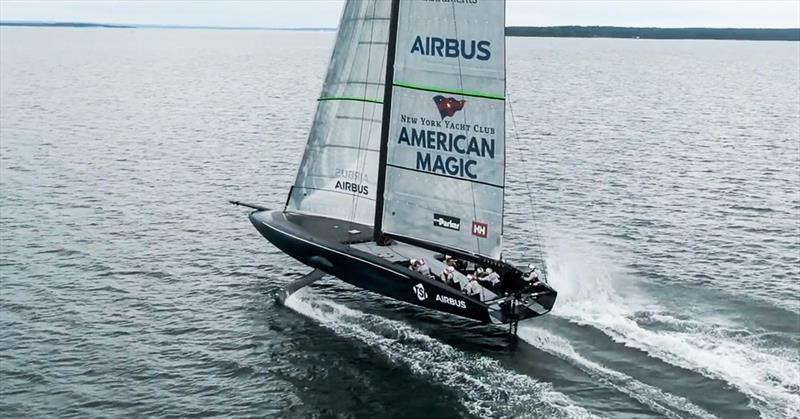 Ameican Magic AC75 Defiant - photo © NYYC American Magic